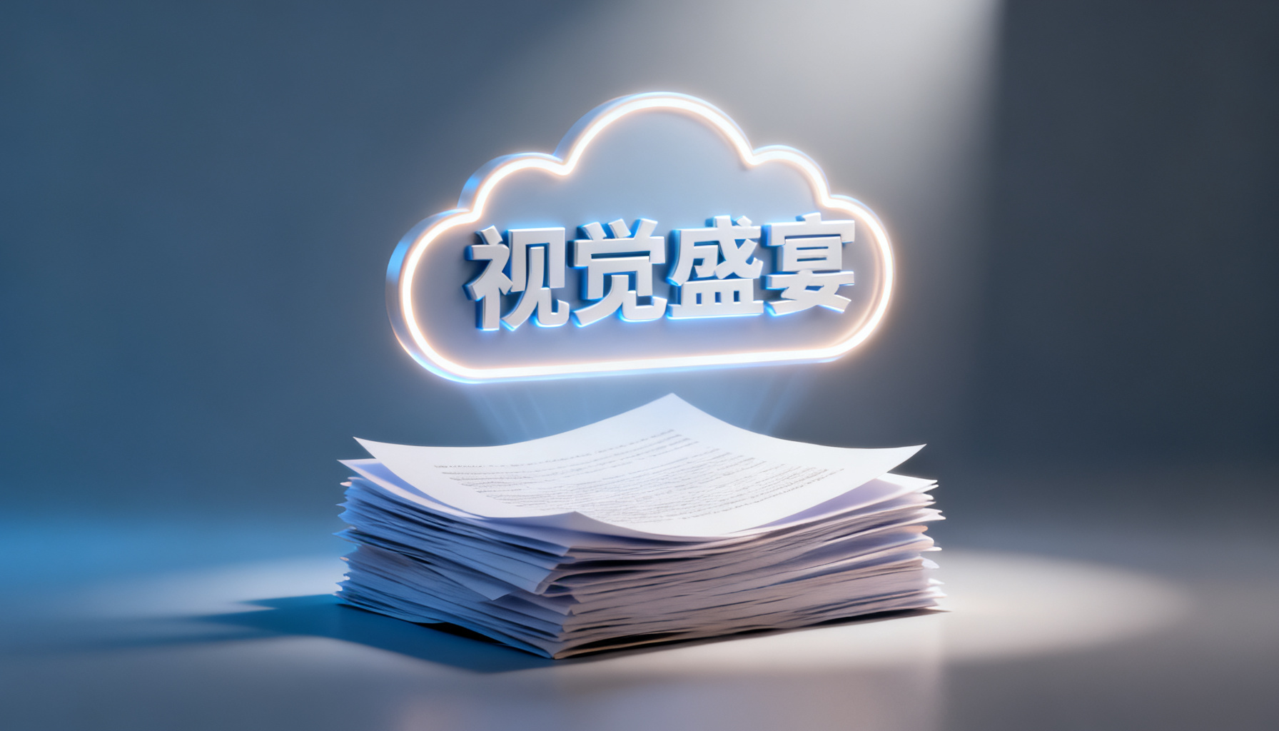 轻云图AI重构文字云创作:从冗长报告到3D视觉盛宴