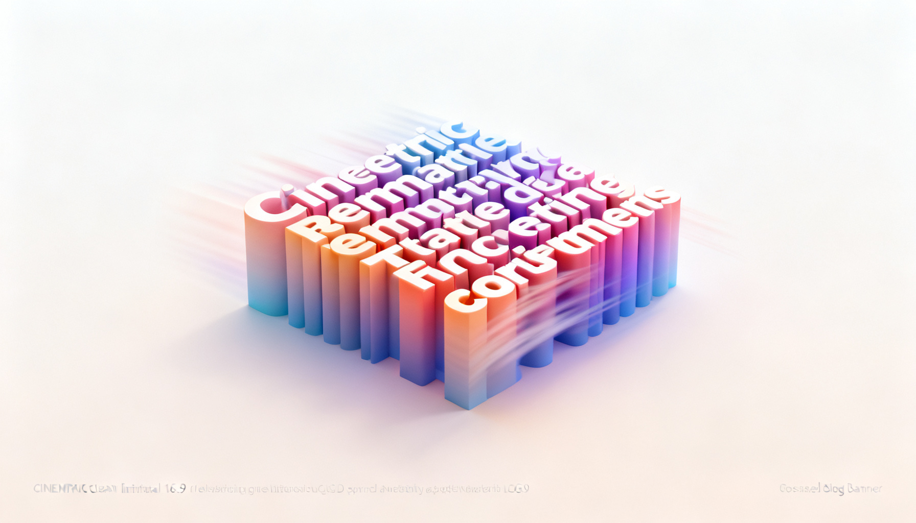 告别扁平化:轻云图如何用AI与3D技术重塑文字云视觉体验